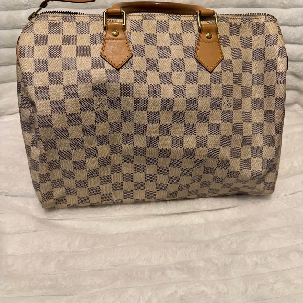 Louis Vuitton Damier Azur Speedy, 35